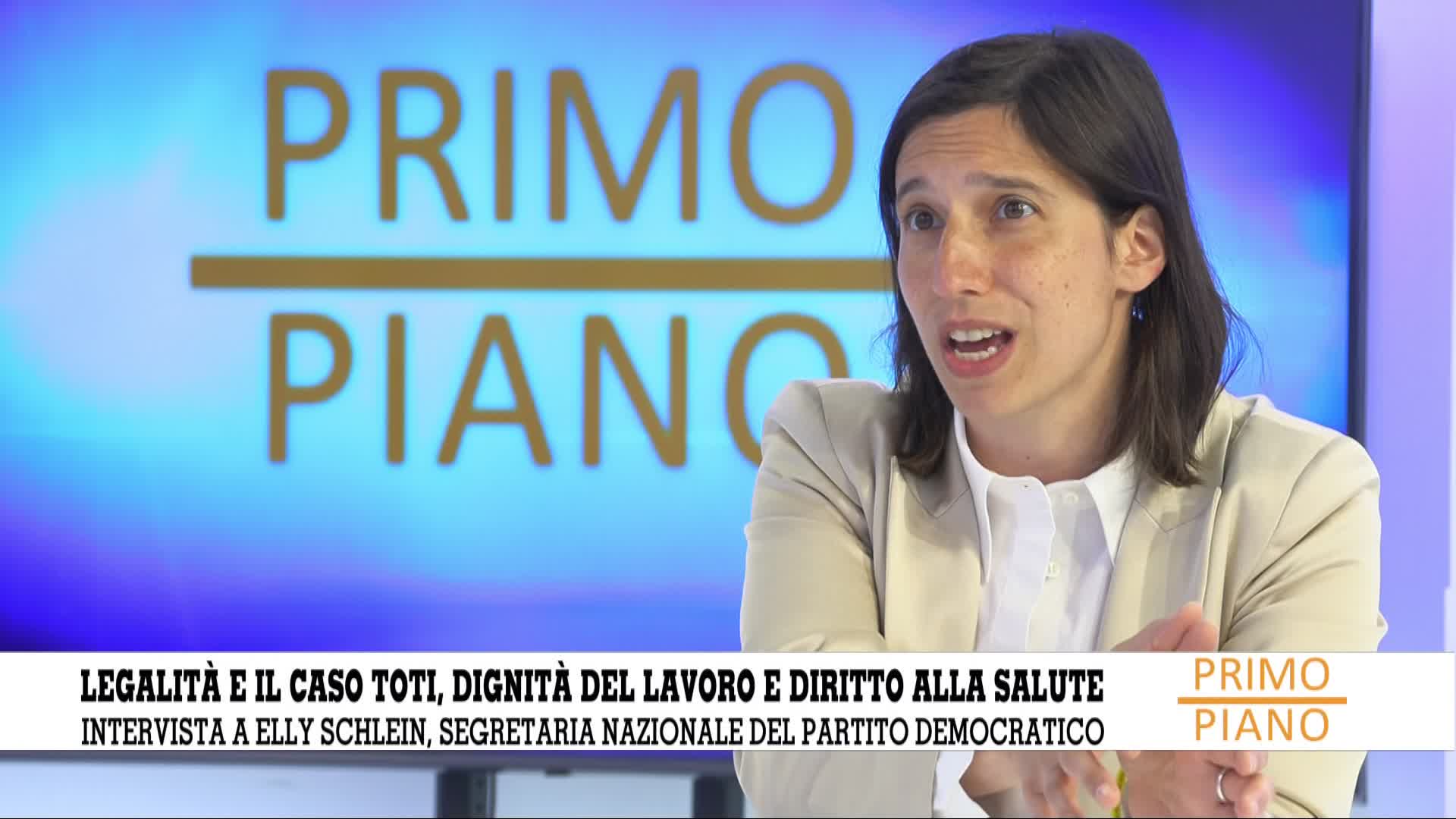 Primo piano -Elly Schlein
