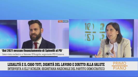 Finanziamenti al Pd, Schlein a Telenord: "Con la mia segreteria ci sosteniamo con tesseramento, +10%, e 2 per mille"