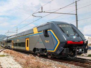 Genova: arrivato il primo dei 14 nuovi treni Hitachi Rail che saranno a servizio della metro