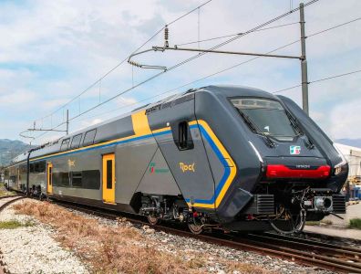 Genova: arrivato il primo dei 14 nuovi treni Hitachi Rail che saranno a servizio della metro