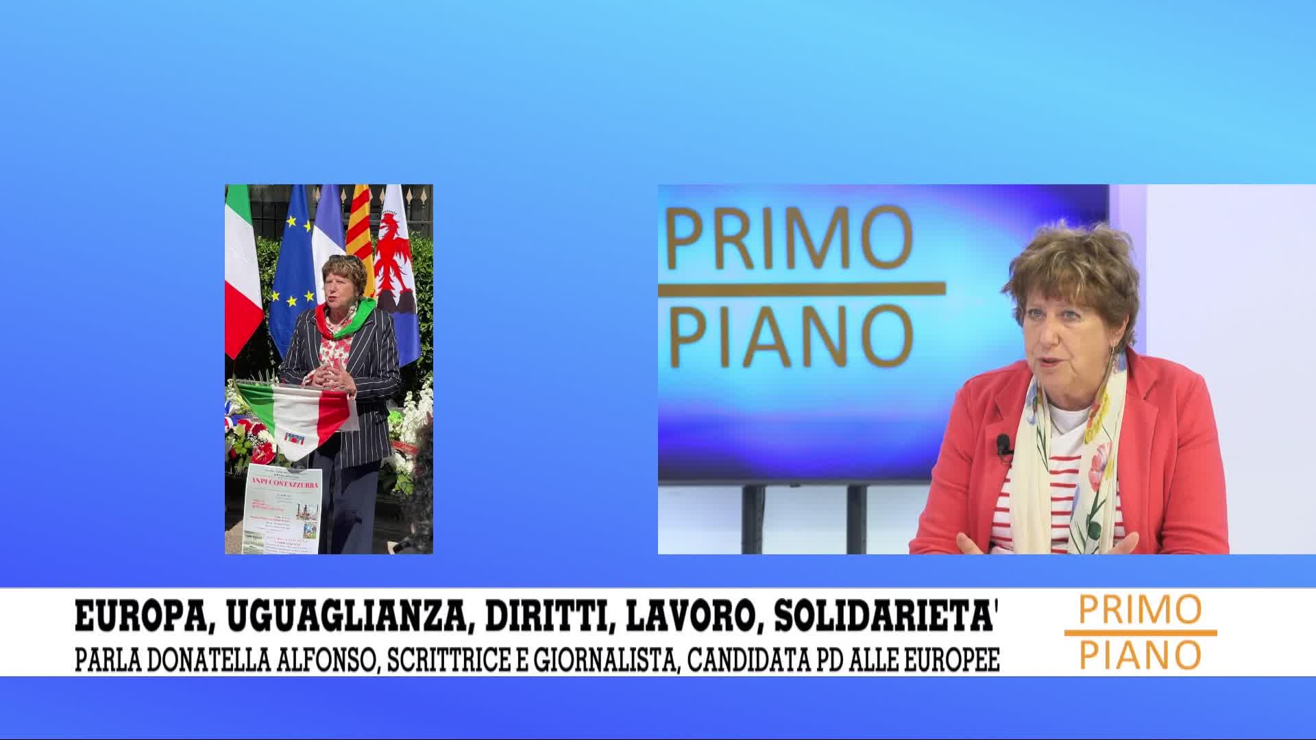 Primo piano -Donatella Alfonso
