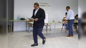 Elezioni Europee, Toti ha votato nel seggio di Ameglia
