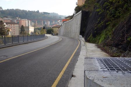 Ceranesi: la strada provinciale di Santa Marta riapre a senso unico alternato