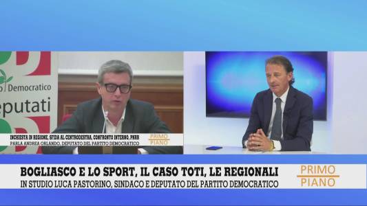 Elezioni regionali, Luca Pastorino a Telenord: "Orlando figura sostenibile, io disponibile a far parte delle trattative"