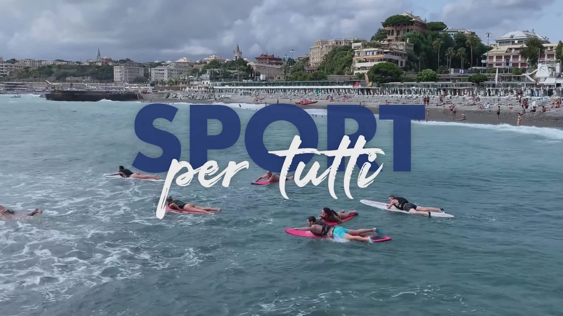 Genova, arriva "Sport per tutti": inclusività e divertimento in acqua gratuiti