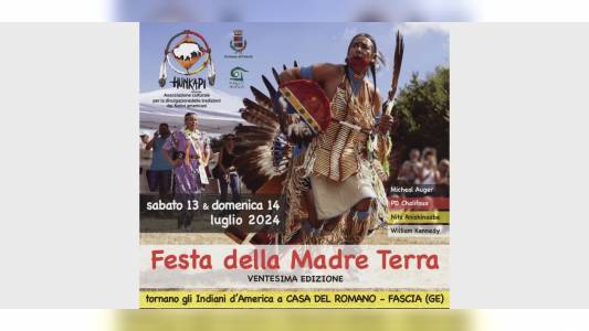 Fascia: Festa della Madre Terra il 13 e 14 luglio, nel segno della cultura dei nativi americani