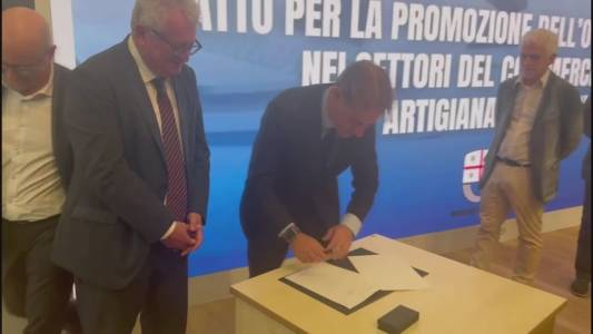 Liguria, firmato il patto per la promozione dell'occupazione nel commercio e artigianato: prima volta in Italia