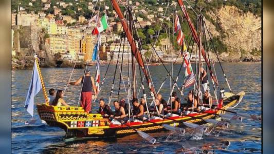 Camogli: il Dragun a Carloforte nel segno del gemellaggio con i "genovesi di Sardegna"