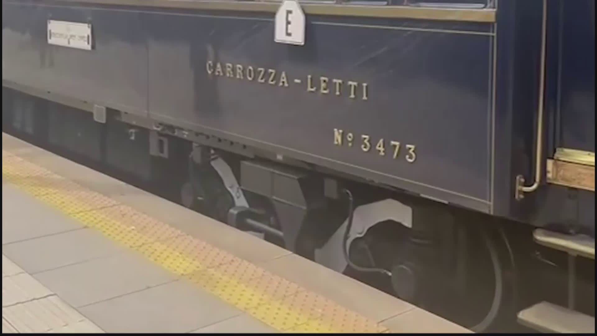 S.Margherita Ligure, arrivato il V. Simplon Orient Express per la prima volta