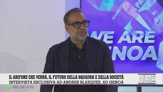Genoa, ad Blazquez a Telenord: "Stadio Ferraris, si farà con il nostro progetto insieme con la Sampdoria, lavori al via nell'estate del 2025"