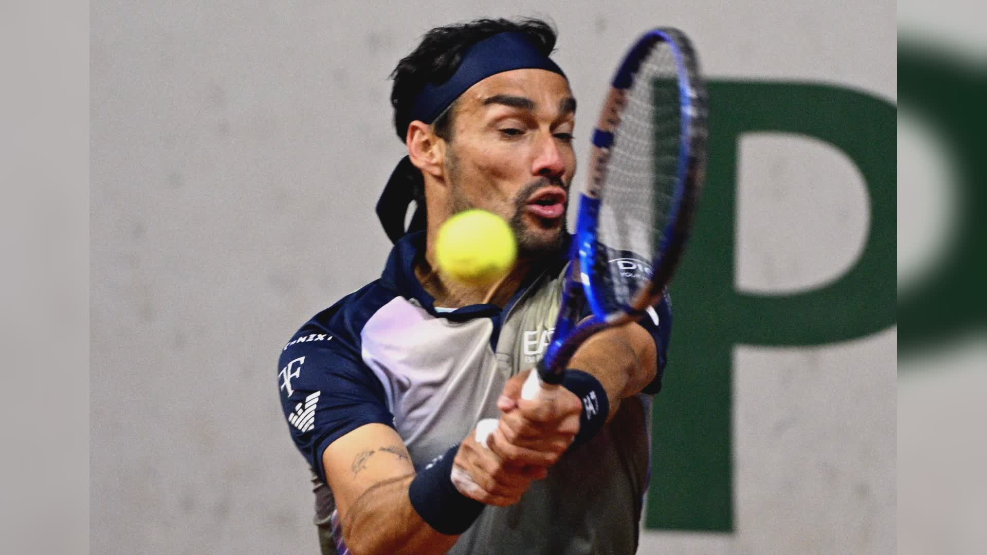 Tennis: Fognini esce al secondo turno al torneo di Maiorca
