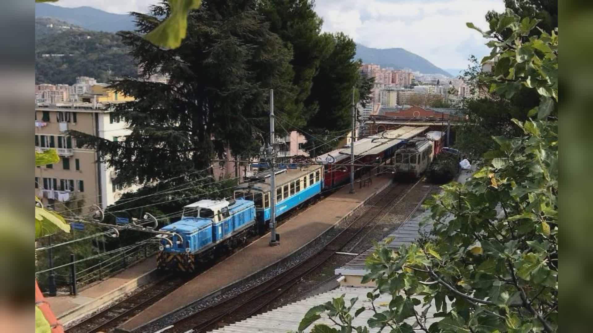 Genova: trenino di Casella, carrozza esce dai binari, intervengono tecnici Amt, servizio riprogrammato in modalità bus-treno