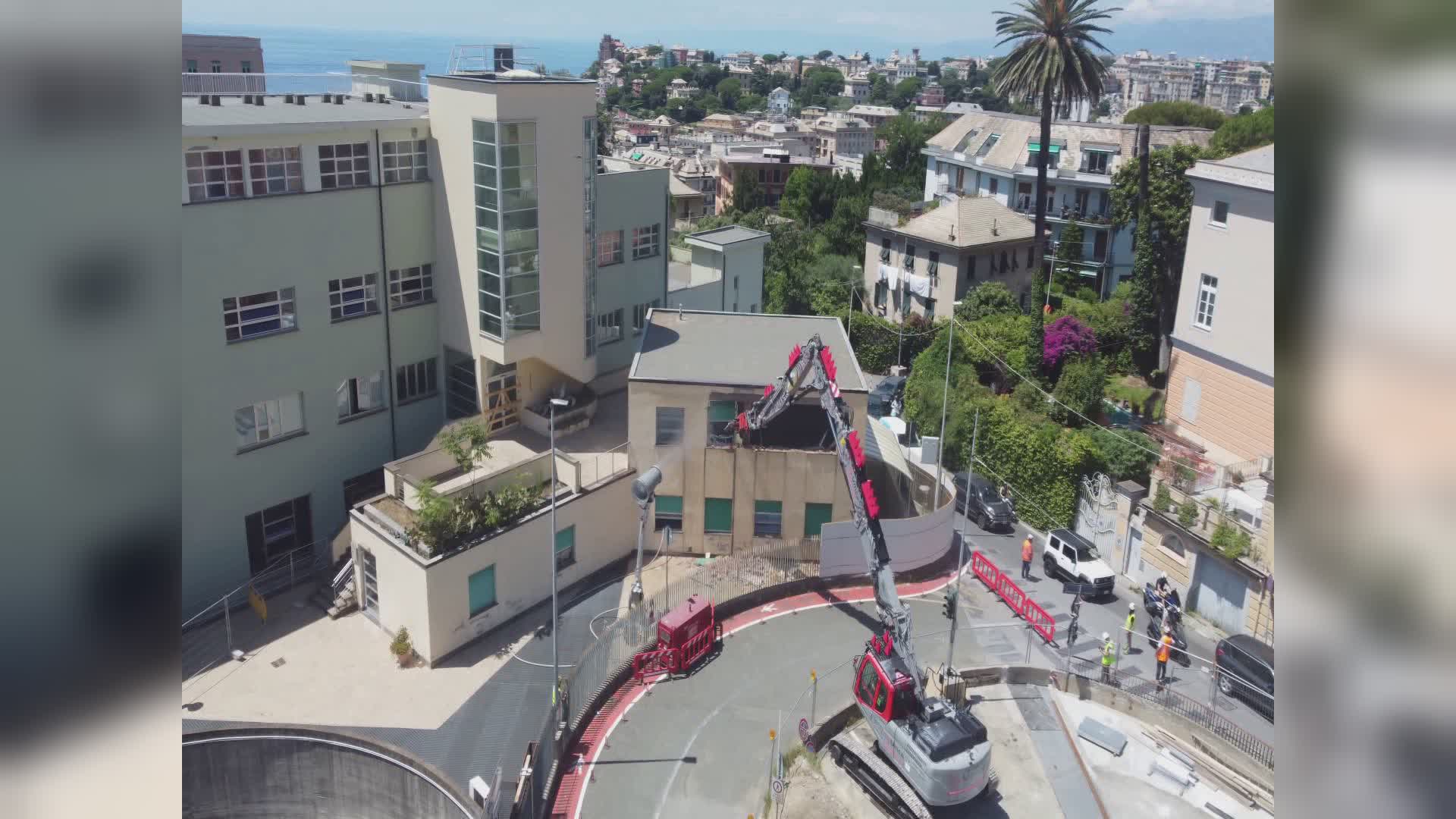 Genova: Il Gaslini si trasforma, via alla prima demolizione