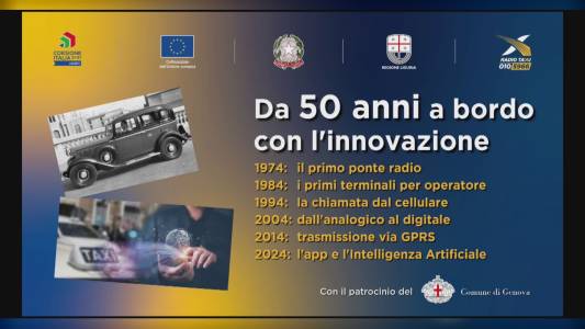 La Cooperativa RadioTaxi Genova 5966 compie 50 anni di servizio