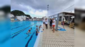 Camogli: pallanuoto paralimpica, partita dimostrativa alla piscina Baldini