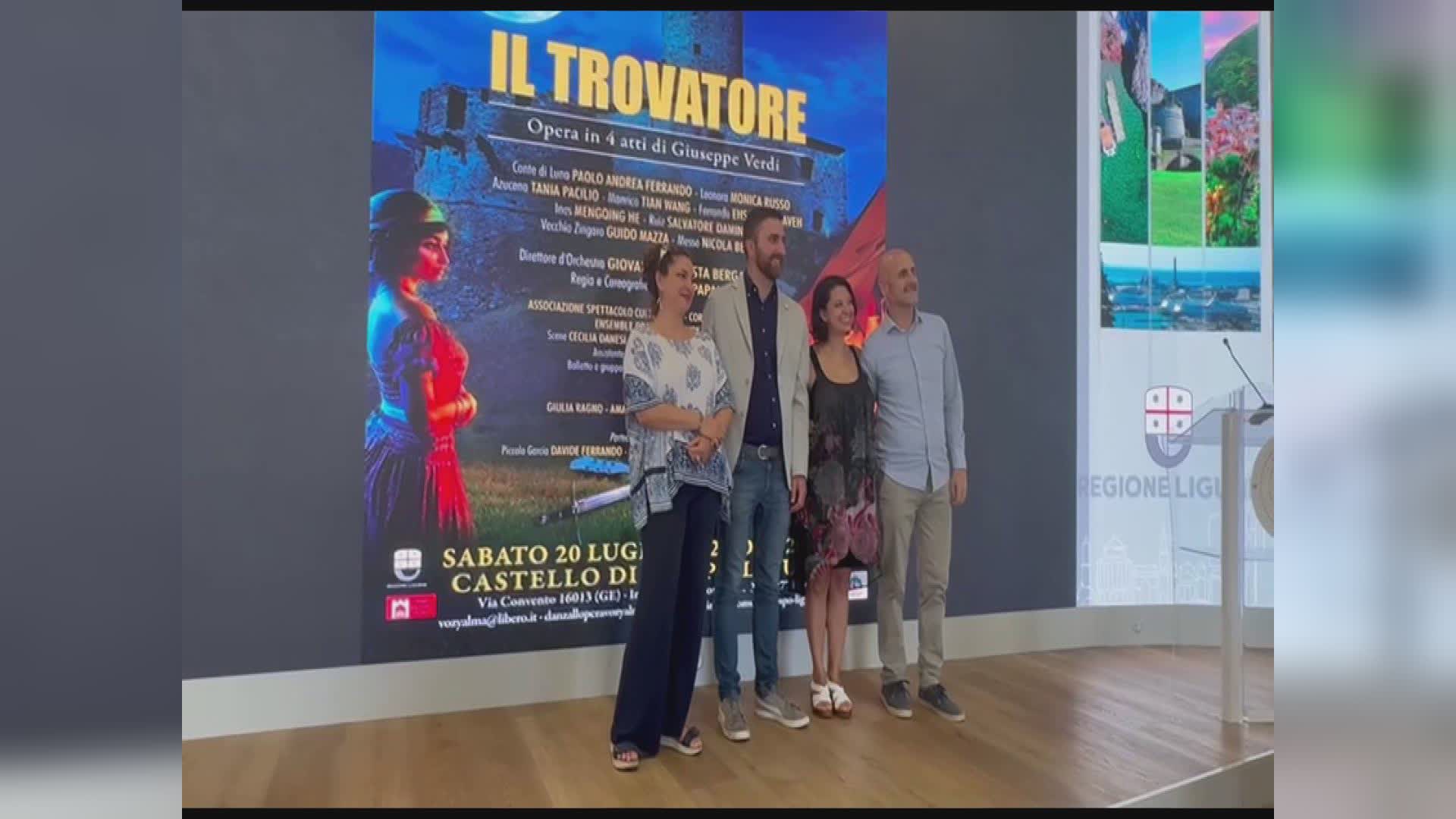 Campo Ligure, l'opera incontra la storia: "Il Trovatore" di Verdi sotto le stelle