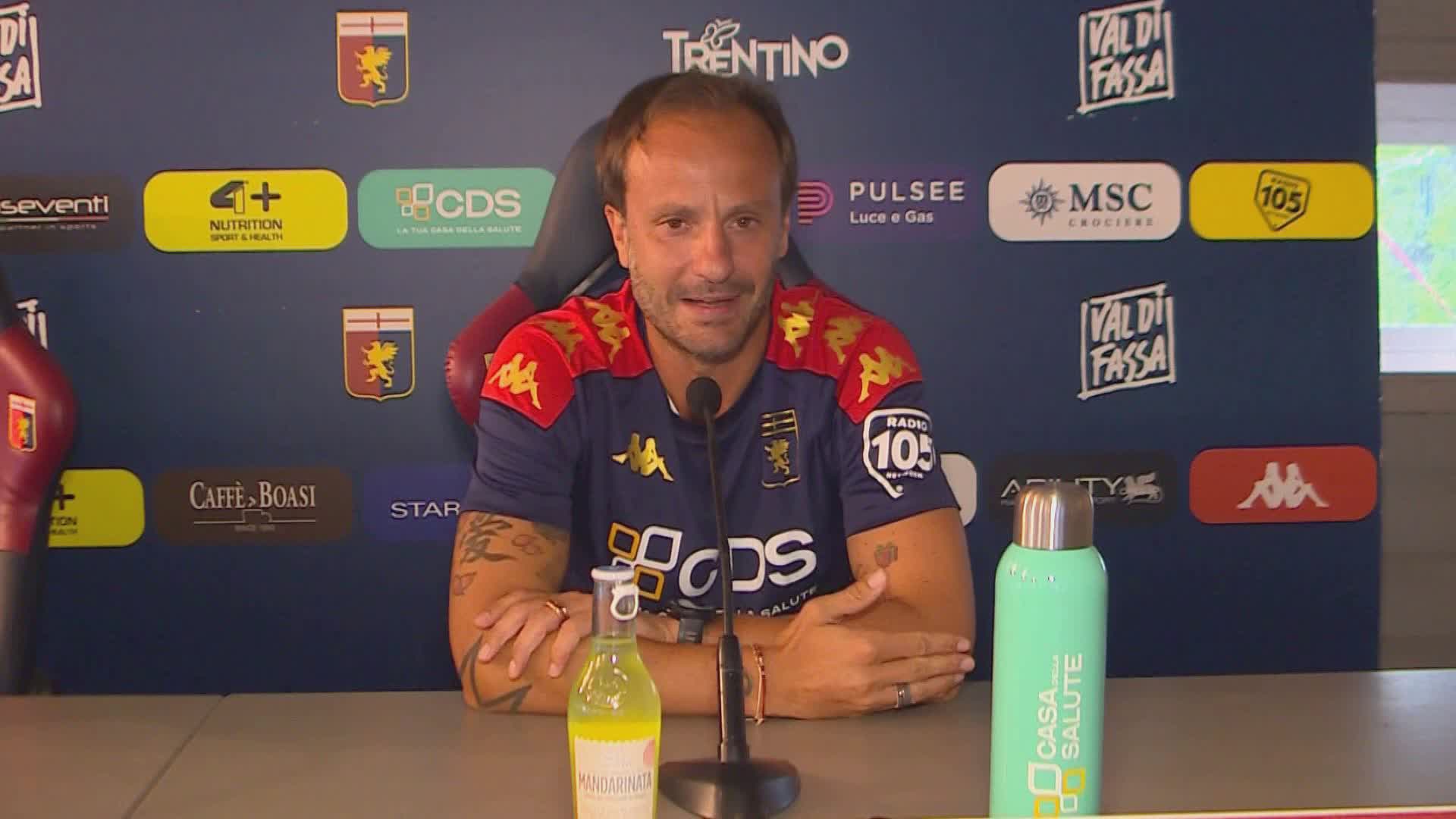Genoa, Gilardino: "L'idea è che Gudmundsson giochi qui anche il prossimo anno"