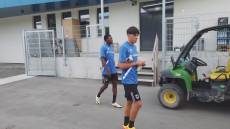 Sampdoria, primo allenamento a Jena per Akinsanmiro: ecco le immagini