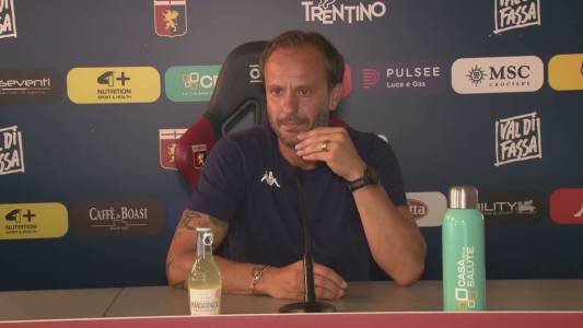 Genoa-Venezia 3-1, Gilardino: "Abbiamo avuto buone risposte. Gudmundsson? Mi auguro di averlo ancora"