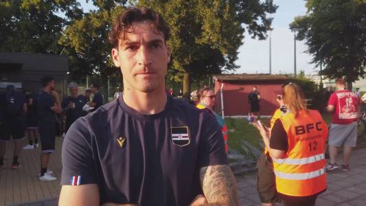 Sampdoria, Benedetti sulla sconfitta di Berlino: "Poco lucidi per caldo e preparazione fisica intensa"