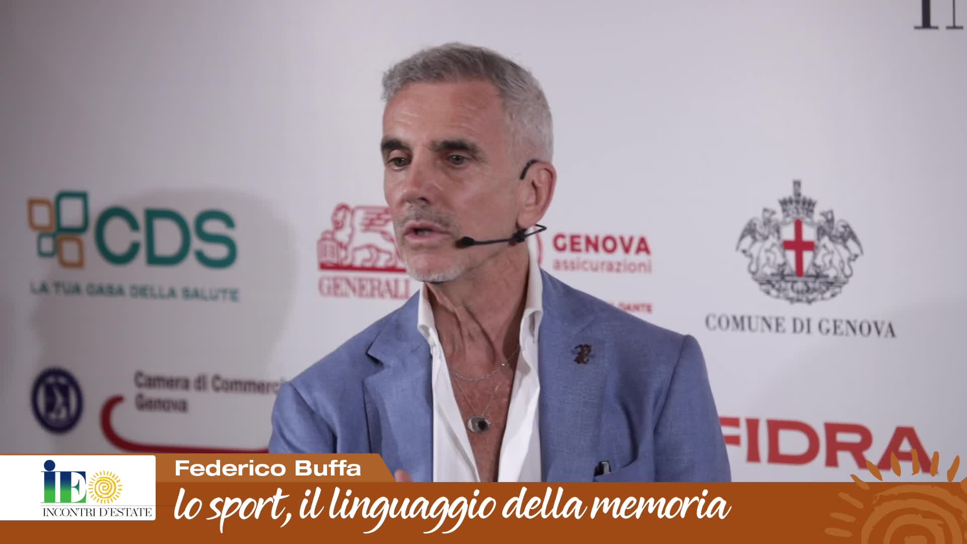 incontri d'estate - Federico Buffa