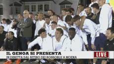 Genoa, la presentazione integrale a Moena. Zangrillo ai tifosi: "Non vi deluderemo"