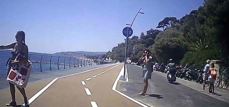 Imperia, inaugurato il nuovo tratto ciclabile, Scajola: "Entro fine anno sarà completata l'intera pista"