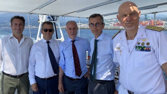 Ports of Genoa: vertici AdSP e Capitaneria, sopralluogo tecnico al porto di Genova