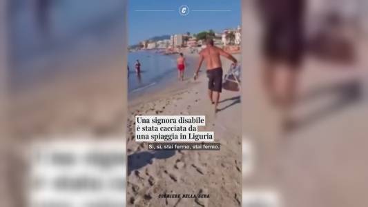 Ceriale: disabile cacciata da spiaggia, titolare stabilimento sposta sedia e ombrellone