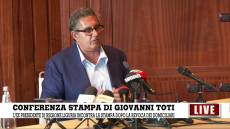 Live- conferenza stampa di Giovanni Toti