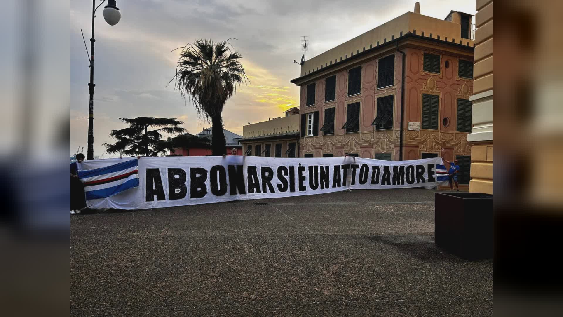 Sampdoria: appello Federclubs, "Abbonarsi è un atto di amore"