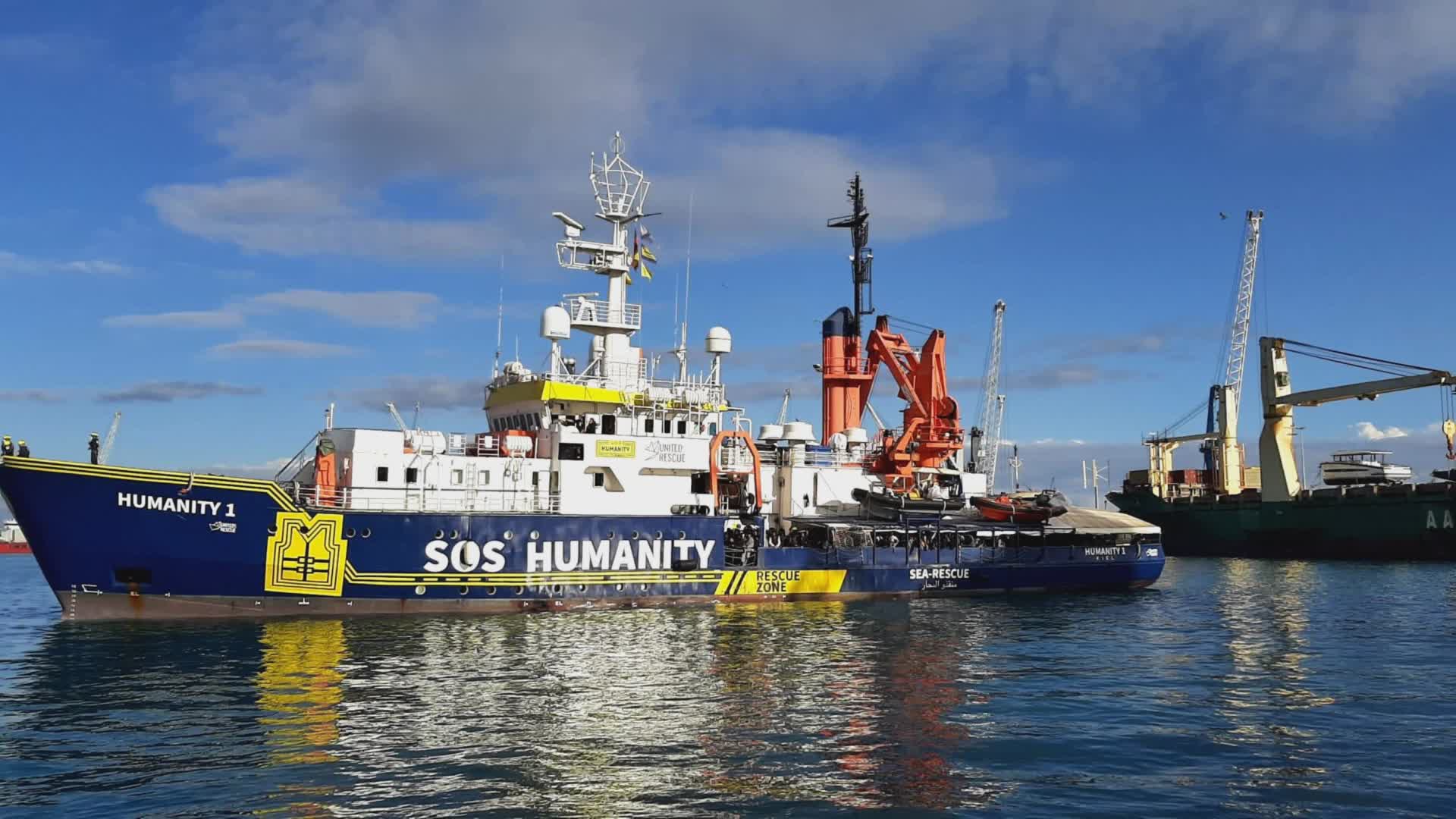 Genova, migranti: nave Humanity 1 in porto con 199 passeggeri il 16 agosto