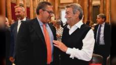 Toti a Spinelli: "Devo venirti a trovare per i finanziamenti. La diga? C'è la gara, sappiamo già chi vince"