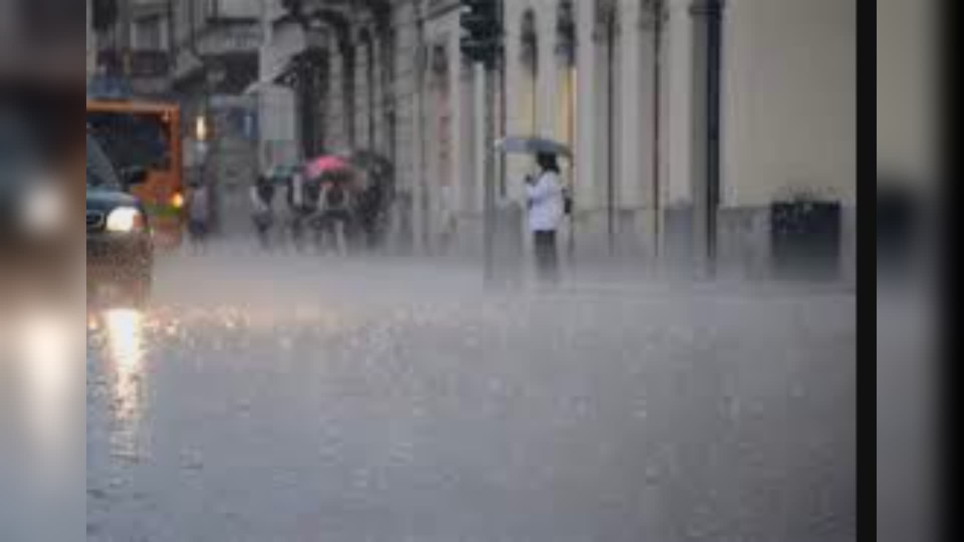 Maltempo, allagamenti nel pomeriggio a Savona, Albenga e Spotorno