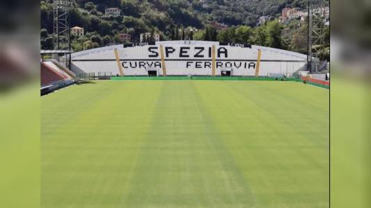 Spezia, Giampedrone: "Possiamo dirci soddisfatti, Picco da massima serie. Ora attendiamo la copertura della curva."