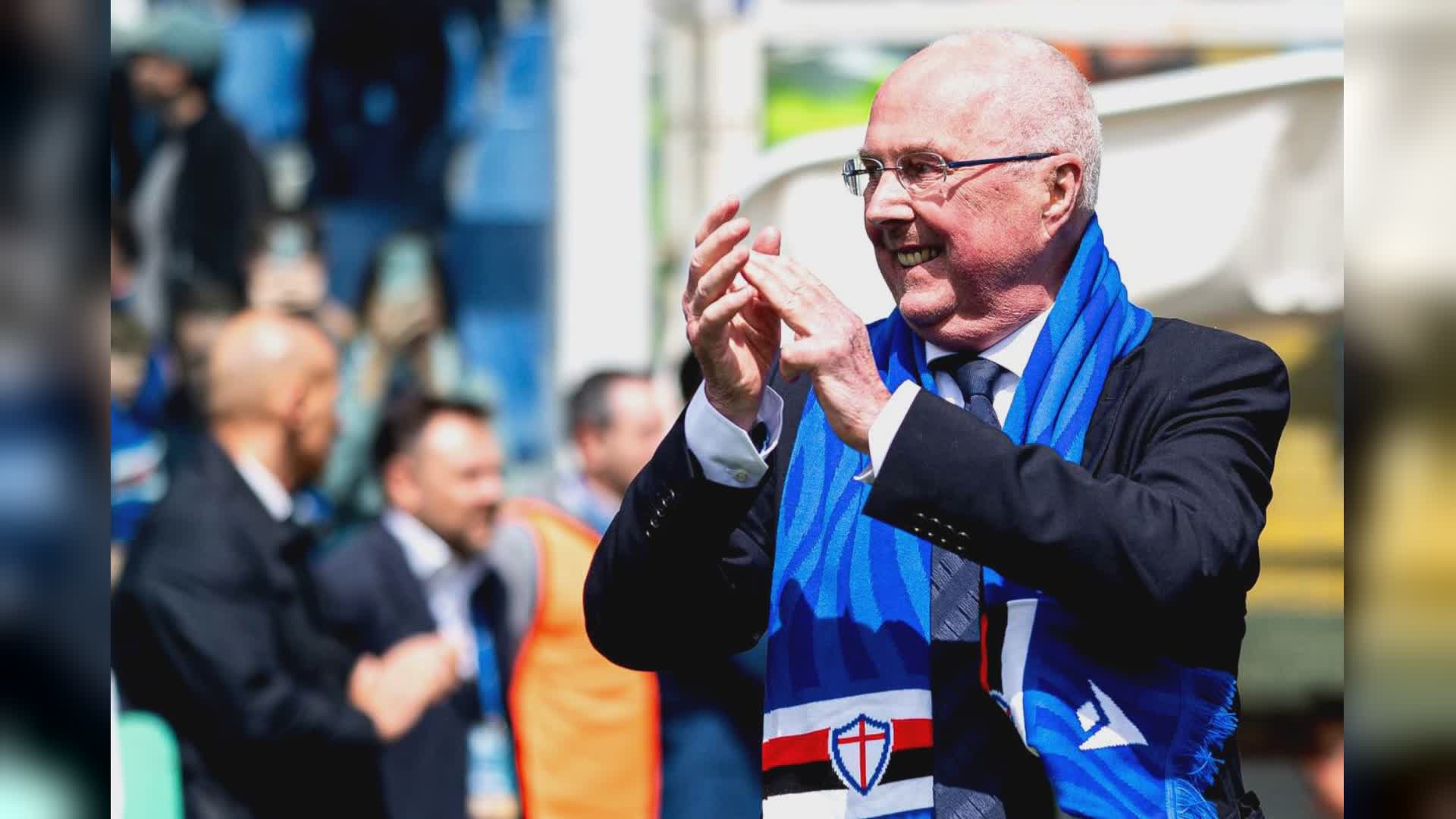 Sampdoria, è morto Sven-Göran Eriksson: l'ex allenatore aveva 76 anni