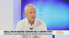 Regione, il candidato presidente Morra a Telenord: “Massimo 100 euro di finanziamento per ogni sostenitore (e non da Spinelli)”