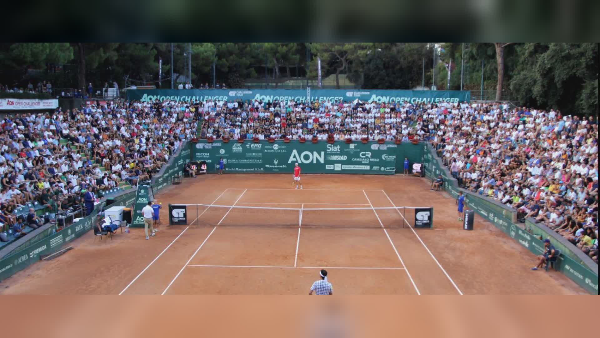 Genova, il 1 settembre al via l'Aon Open Challenger di tennis