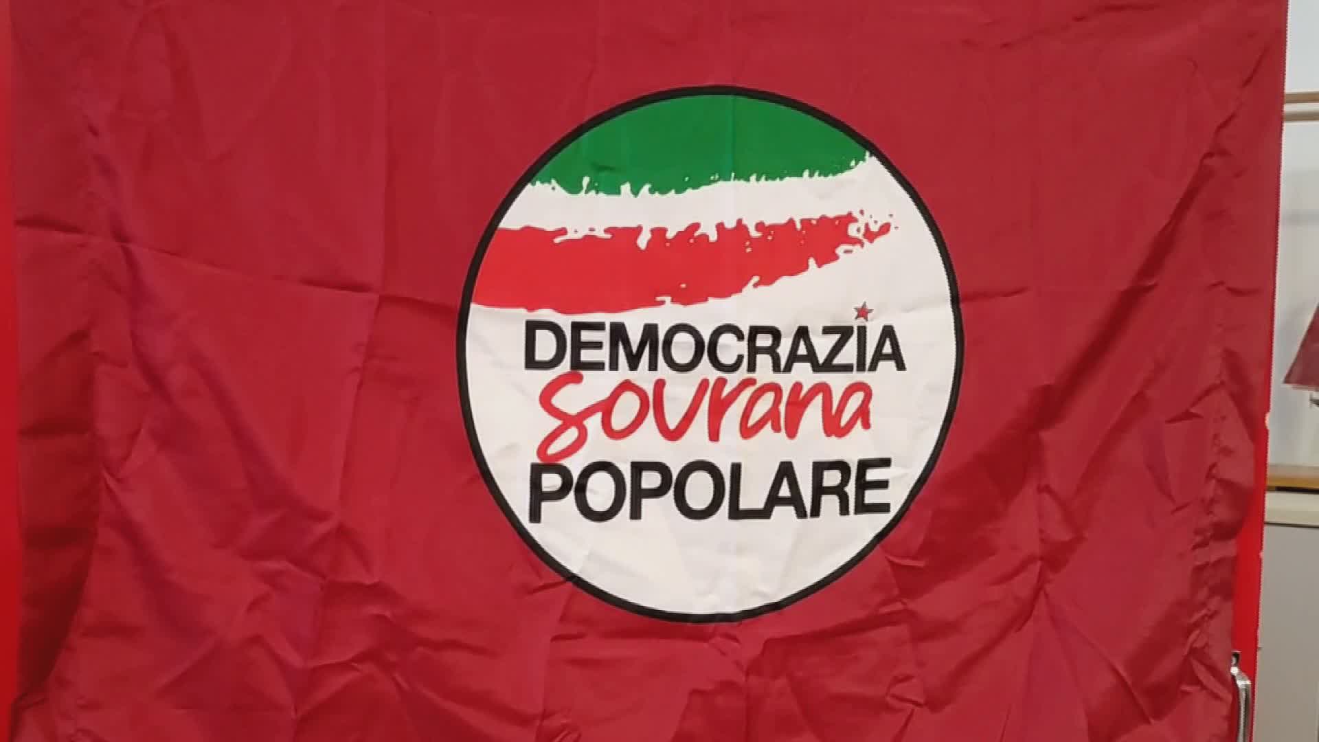Elezioni Liguria, Democrazia Sovrana Popolare candida Francesco Toscano: "Guerra, povertà e disuguaglianze le nostre priorità"