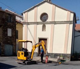 Imperia: fulmine si abbatte su una chiesa e provoca fuga di gas, servizio ripristinato nel pomeriggio
