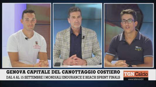 Genova, Mondiali di canottaggio costiero: Costa e Rocchi "testimonial" a Telenord