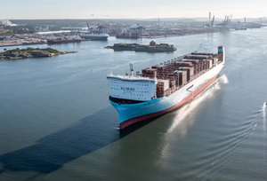 Maersk schiera la sua ultima e più grande nave a metanolo sulla rotta tra porto di Goteborg e Asia