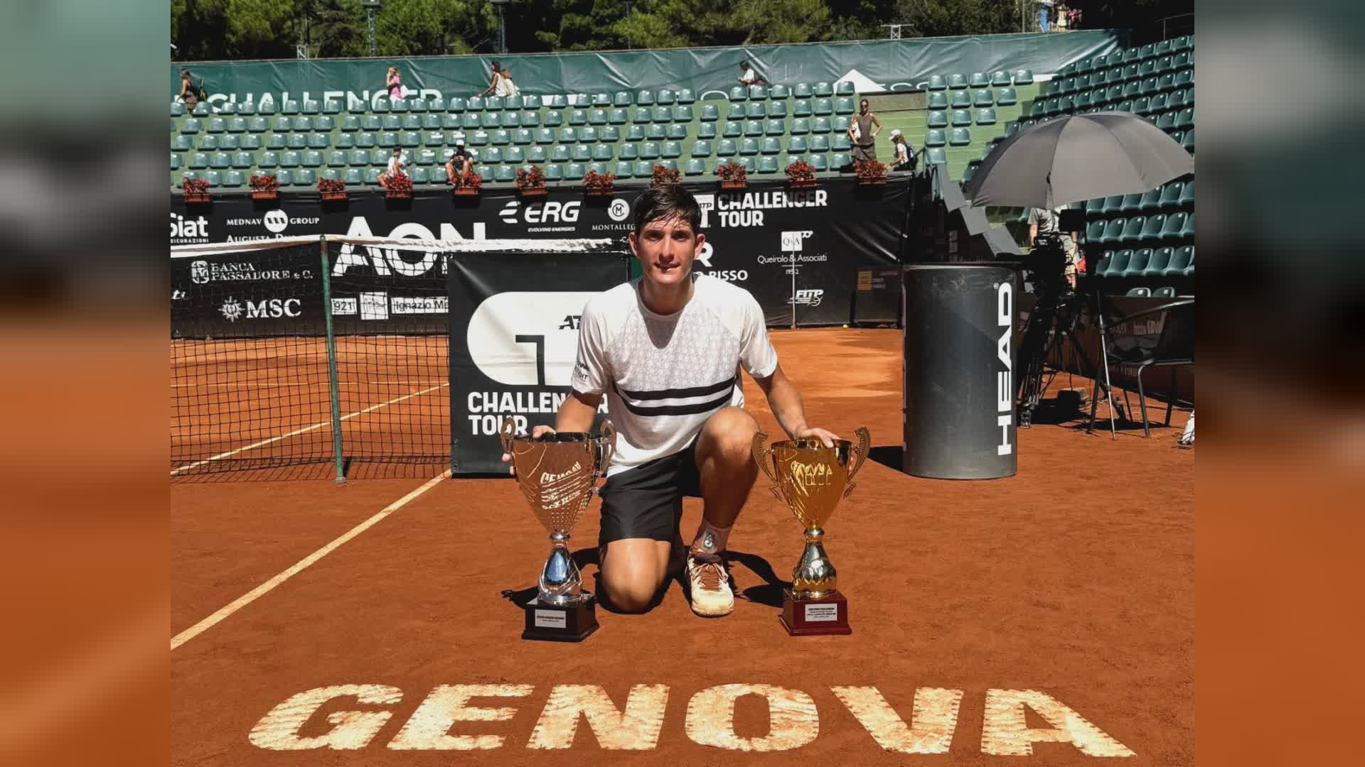 Tennis: AON Challenger - Memorial Messina, vince Francesco Passaro