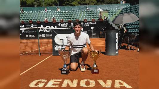 Tennis: AON Challenger - Memorial Messina, vince Francesco Passaro