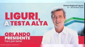 Regionali: parte campagna Orlando, "Liguri a testa alta, fare bene le cose"