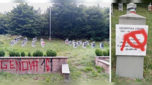 Savona, Monte Manfrei: vandalizzato sacrario caduti Rsi