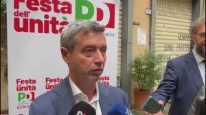 Regionali, Orlando: "Bucci è il candidato della Meloni, questo la dice lunga sulla destra ligure"