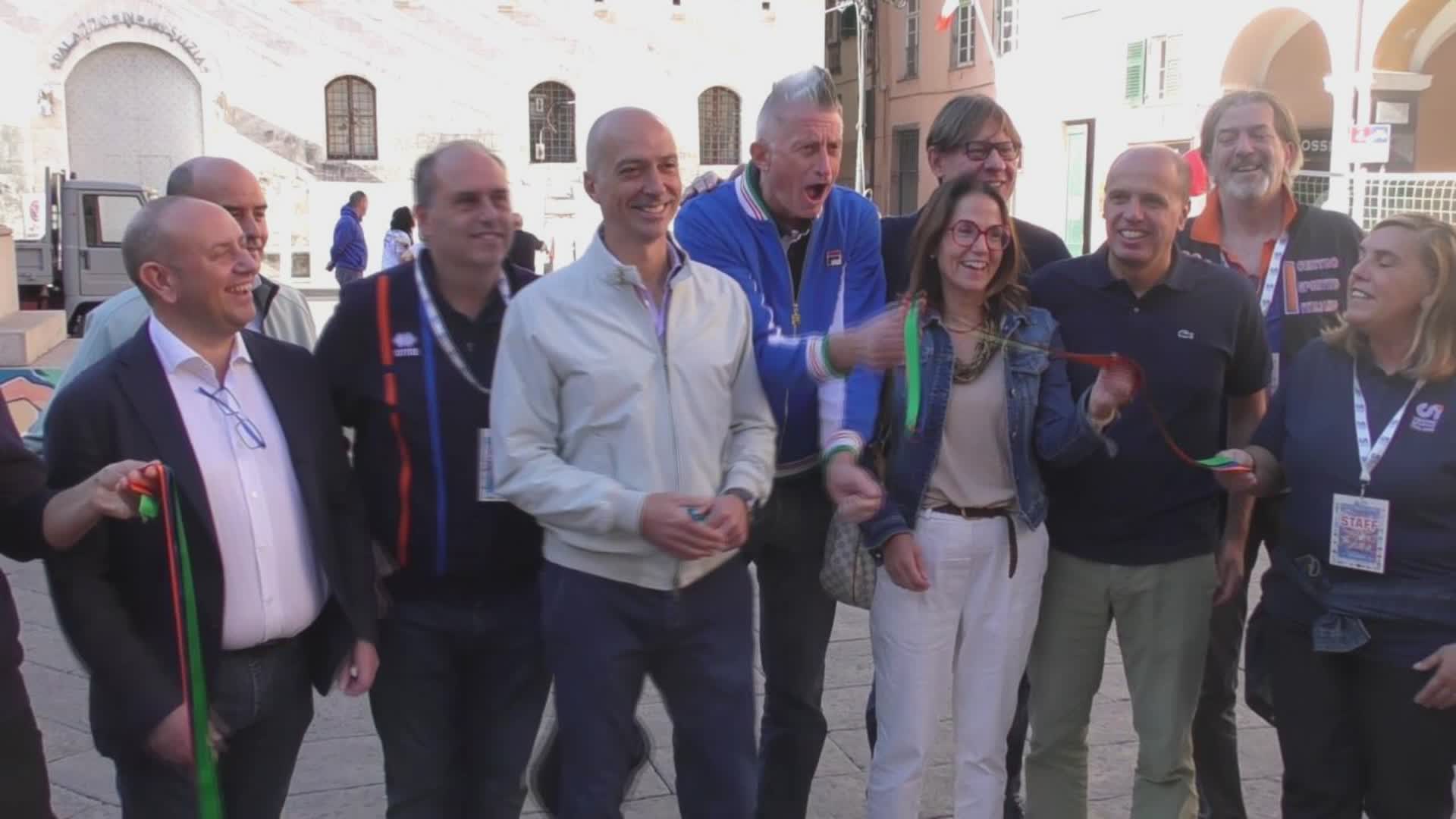 Chiavari, Andrea Lucchetta acclamato alla Festa dello Sport