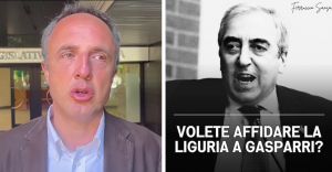 Regionali, Sansa: "Elettori, davvero volete affidare la Liguria a Gasparri?"