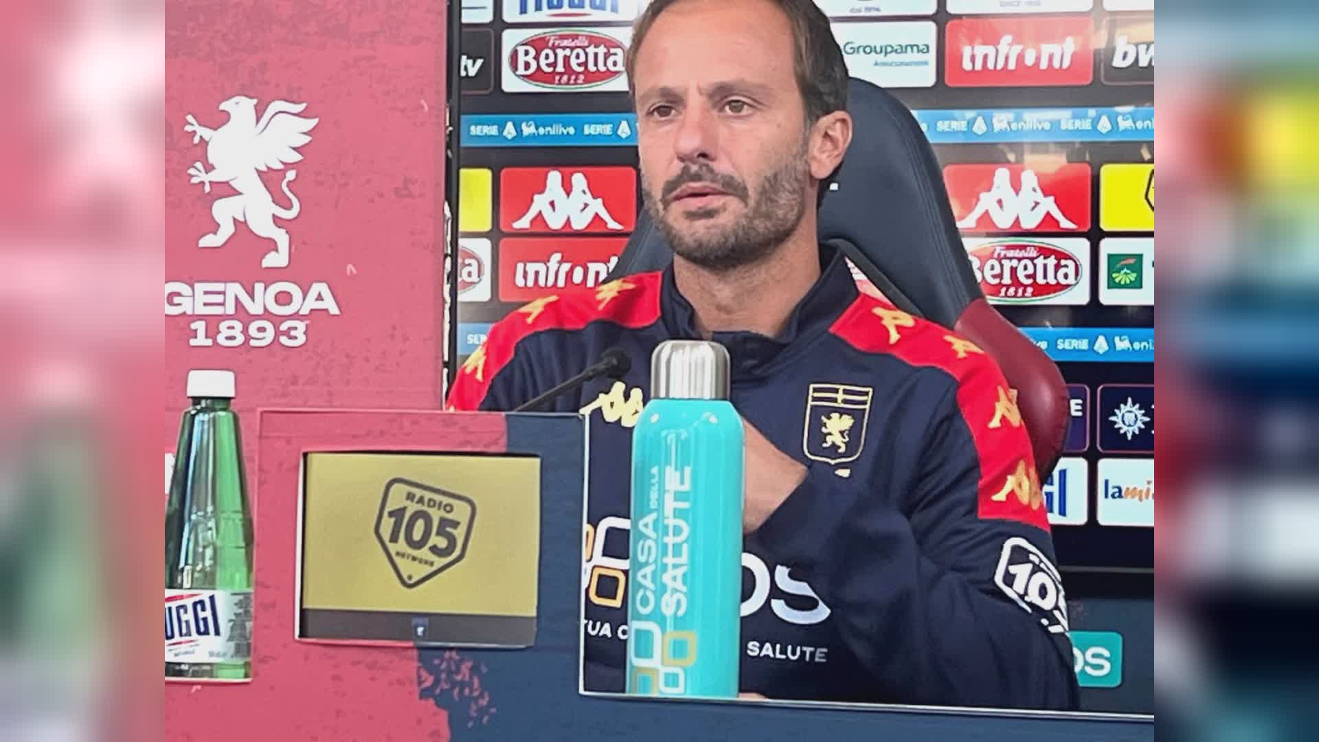 Genoa, Gila senza paura a Venezia: "Loro feriti, noi determinati". Bani e Zanoli ok